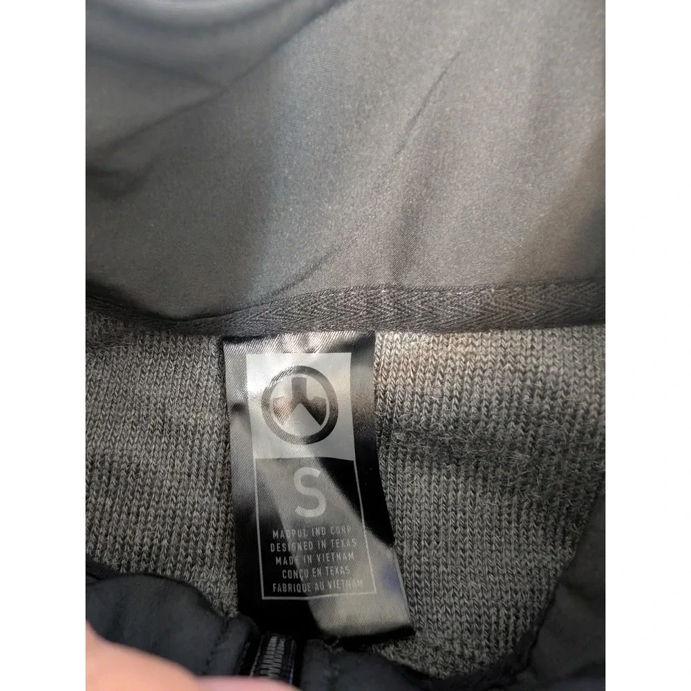 Magpul Men's Sm Gray & Black‎ Long Sleeve 1/4 Zip Wool Blend Pullover Jacket EUC